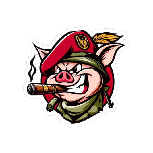 WAR PIG STICKER BABY