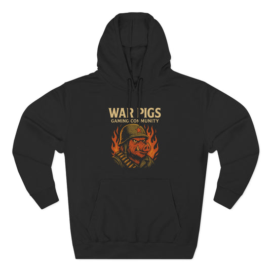 War Pigs Fleece Hoodie for Gamers, Cozy Gaming Sweatshirt, Casual Wear, Perfect Gift for Esports Fans, Stylish Hoodie